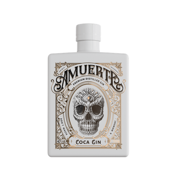Gin Amuerte White Coca Leaf 70 cl