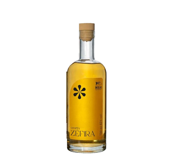 Zèfira - Grappa affinata in legno 70 cl
